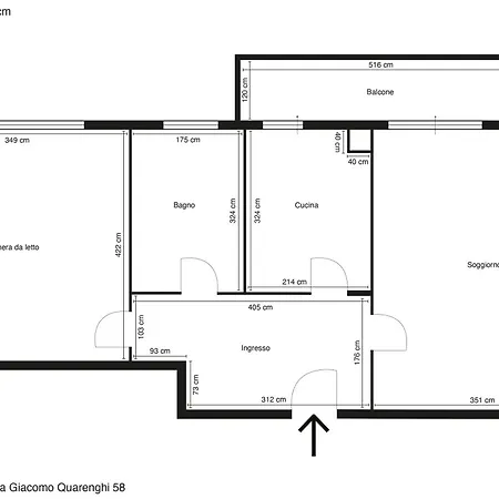 Apartment Ca Del Gal - Stazione E Parcheggio Gratuito Bergamo